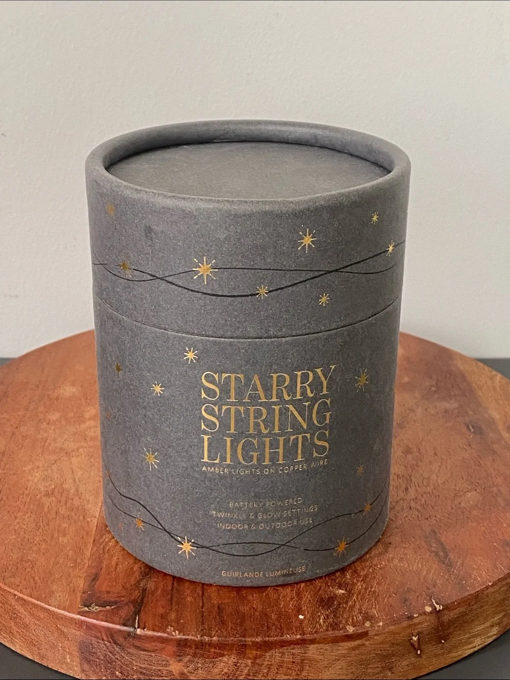 Restoration Hardware Starry String Lights Amber Light Coper Wire 10 ft